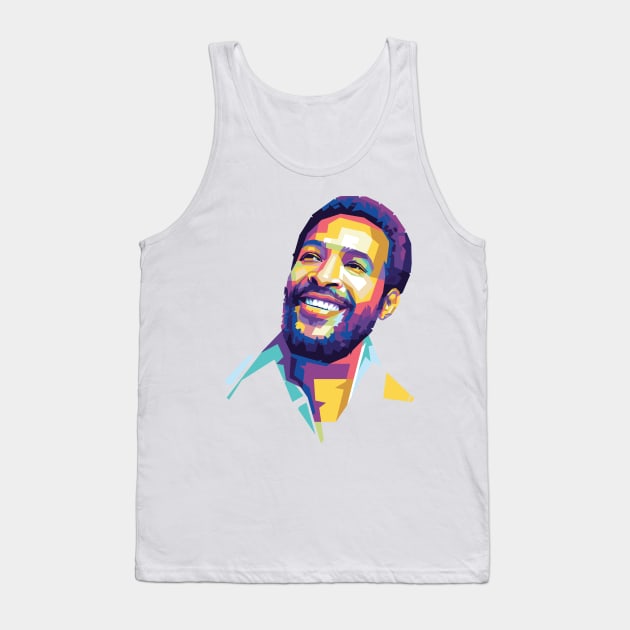 Marvin Gaye Tank Top by REKENINGDIBANDETBRO